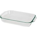 Oneida Oven Basics Series 81935AHG18 Bake Dish, 3 qt Capacity, Glass, Clear, Dishwasher Safe Yes 81935L20